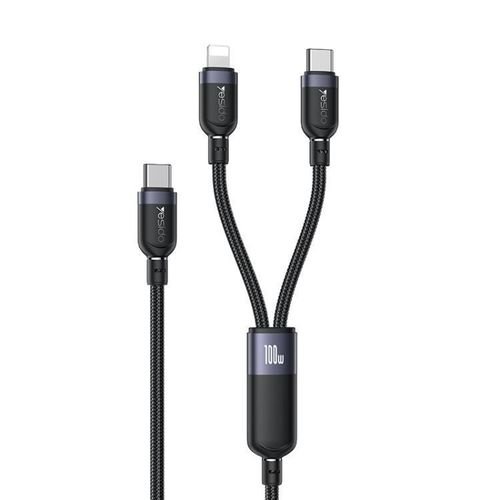 Yesido 2 in 1 Cable 100W CA90