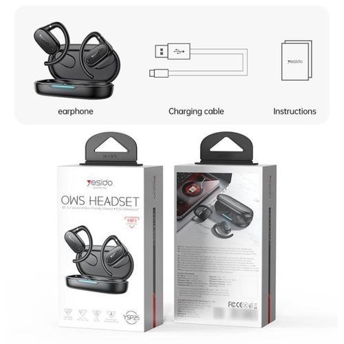 Yesido YSP25 BT5.3 Waterproof Open-end On-ear Headphones - Image 4