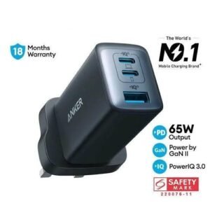 Anker 65W Gan Charger 3in1 Adapter